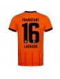 Eintracht Frankfurt Hugo Larsson #16 Alternativní Dres 2024-25 Krátký Rukáv